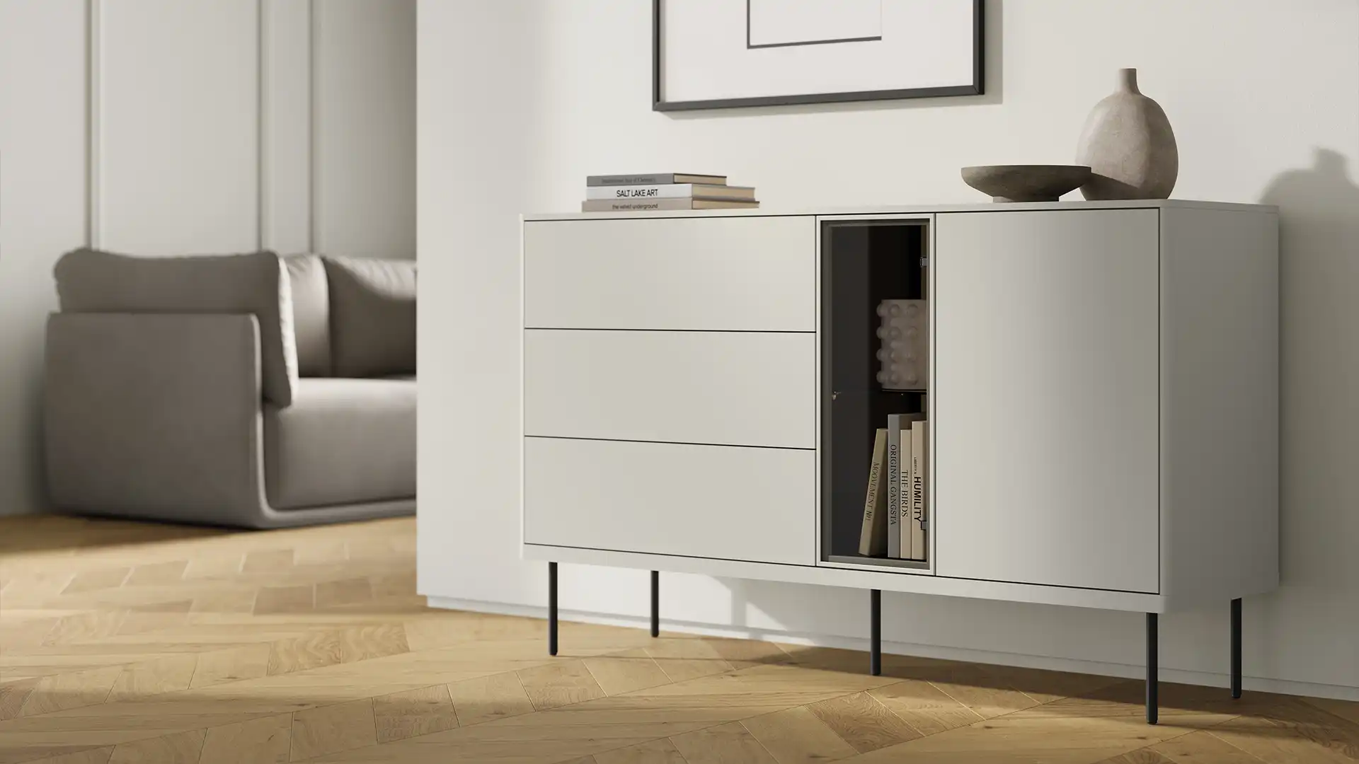 Designerska komoda