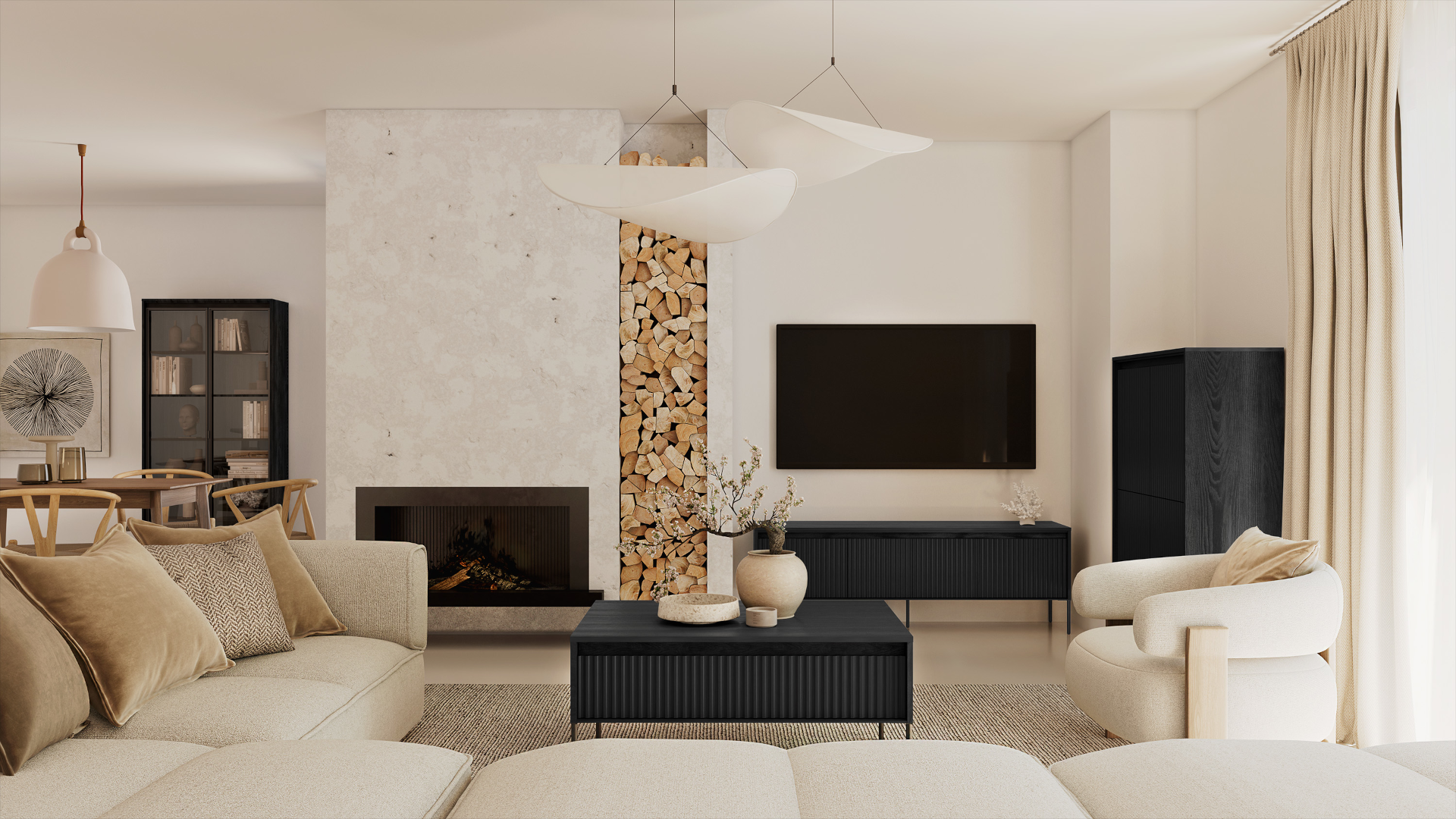 aranżacja nocna Trend living