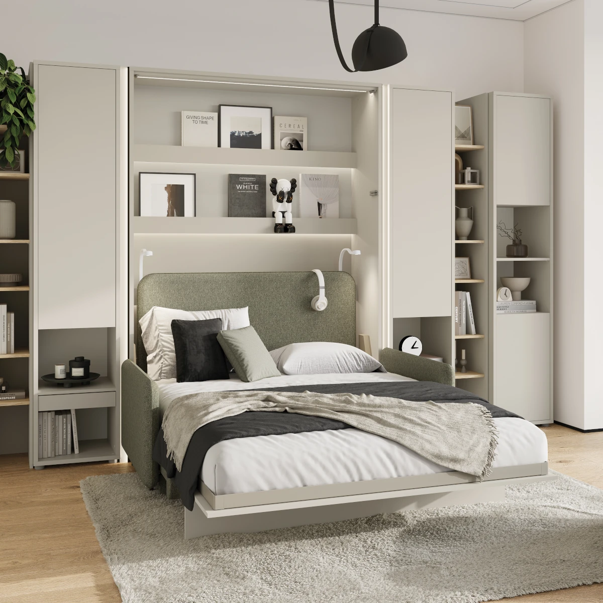 półkotapczan kaszmirowy z sofą Bed Concept