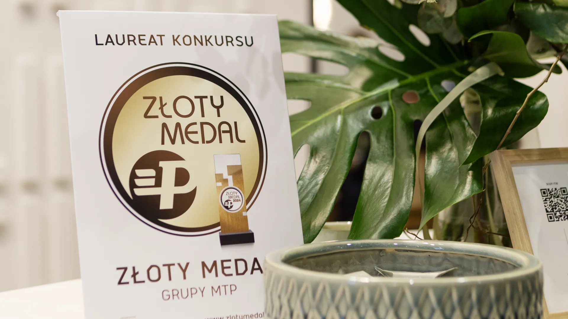 baner złoty medal MTP