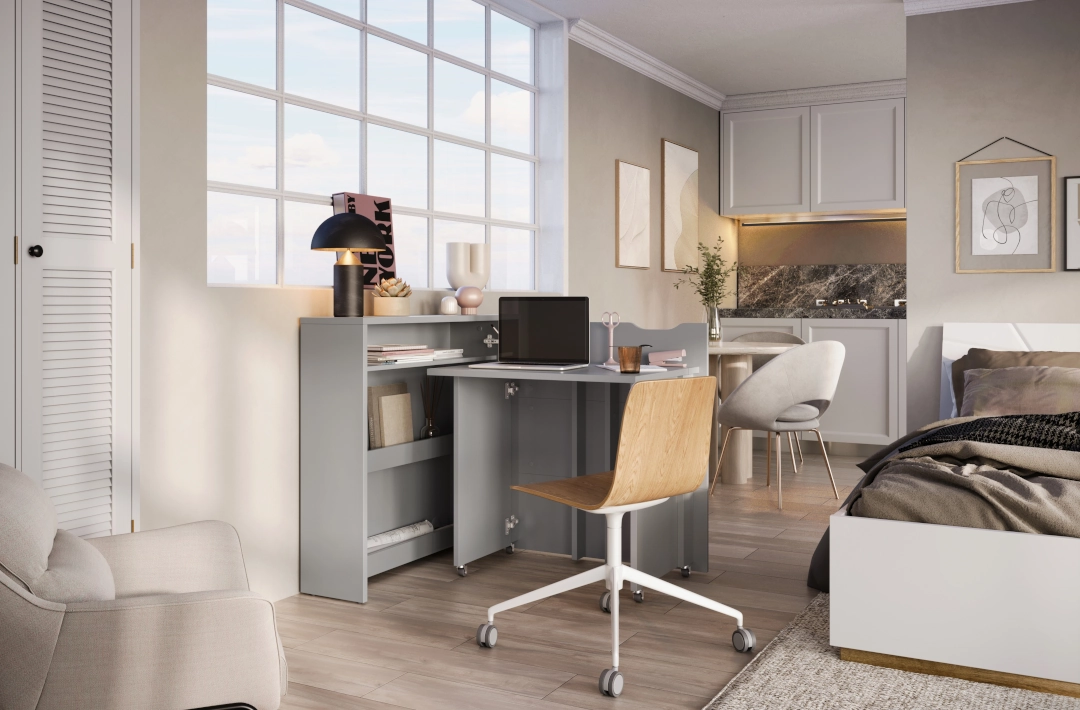 biurko Work Concept szare