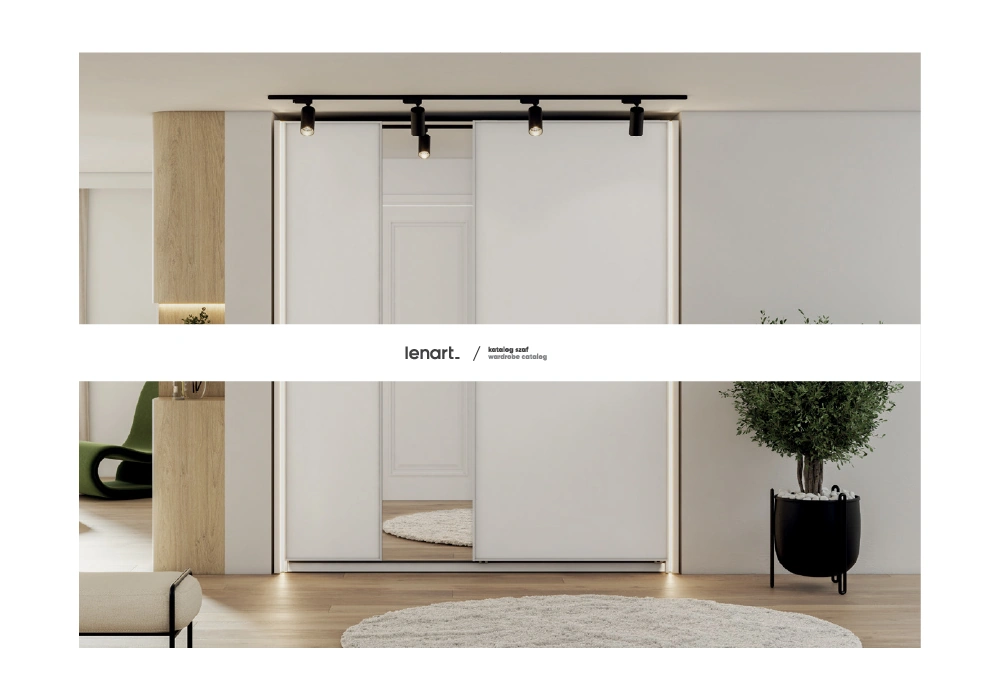 okładka katalogu szaf Lenart