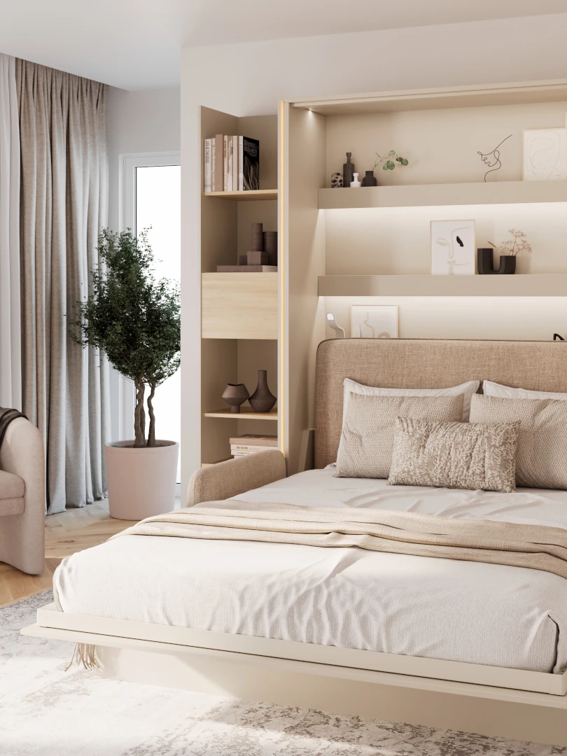 półkotapczan z regałem