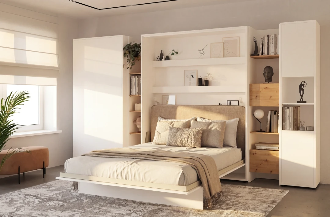 BC biały z beżowym zagłówkiem