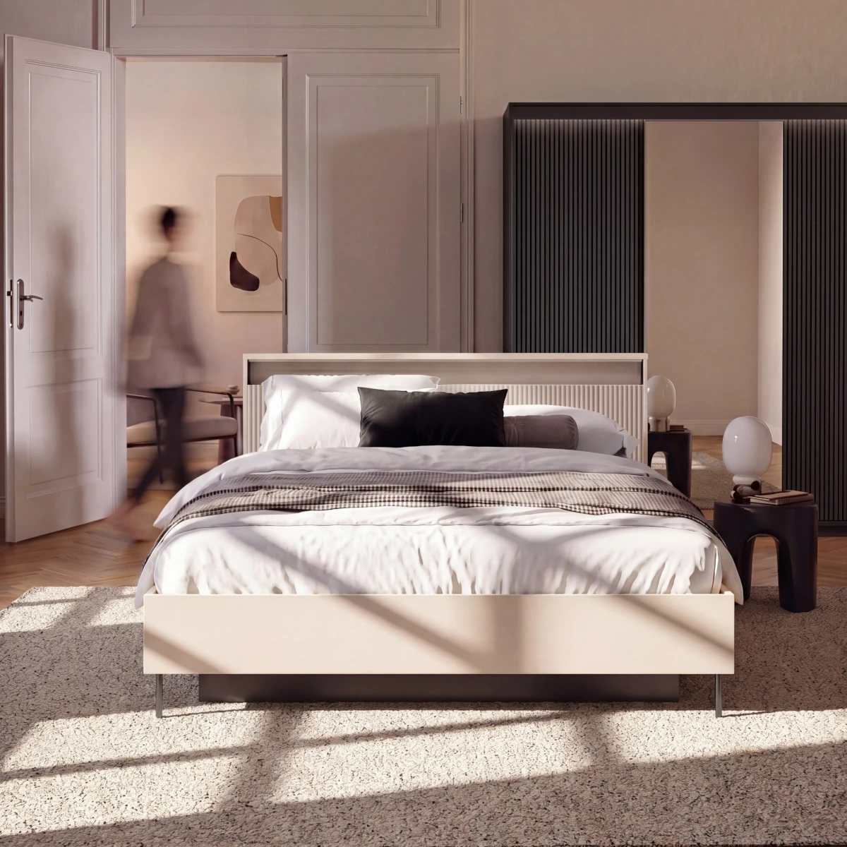 Trend Sypialnia łózko pod materac 140 cm